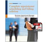 Download the Business appointment Manager brochure in PDF format